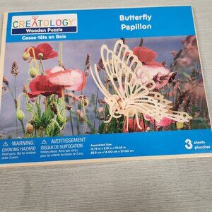 Creatology Butterfly Papillion Wooden Puzzle